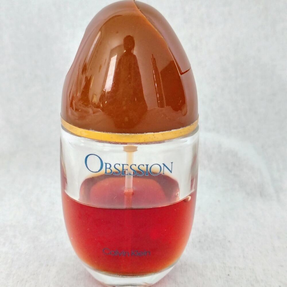 Calvin Klein Obsession Spray Cologne 1.7 oz Fragrance Vintage Bottle 50%